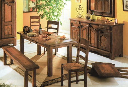 南歐鄉村、原木